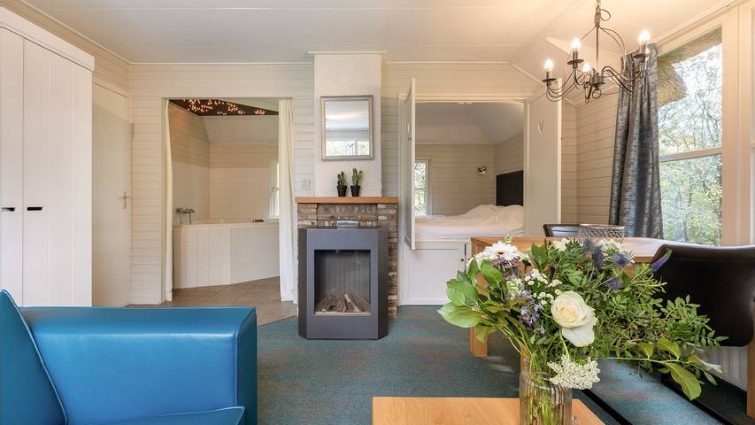 Ferienhaus für 2 Personen, mit Balkon/Terrasse und Terrasse sowie Garten in den Niederlande