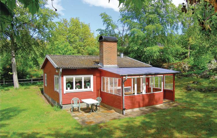 Ferienhaus für 4 Personen, mit Terrasse und Garten