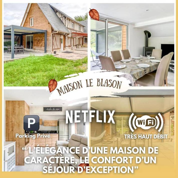 Maison de vacances pour 6 personnes, avec terrasse, animaux acceptés