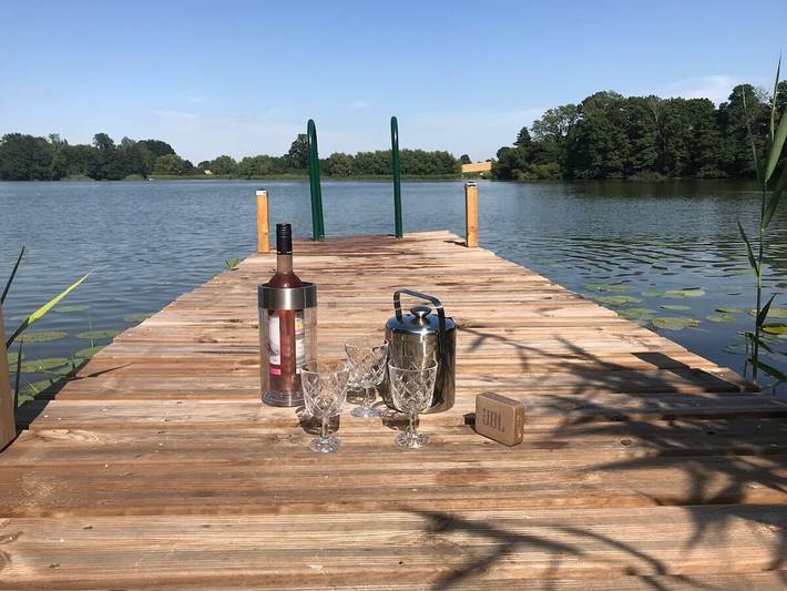 Reet & Ruhe: Haus mit privatem Seezugang in Südliche Ostseeküste
