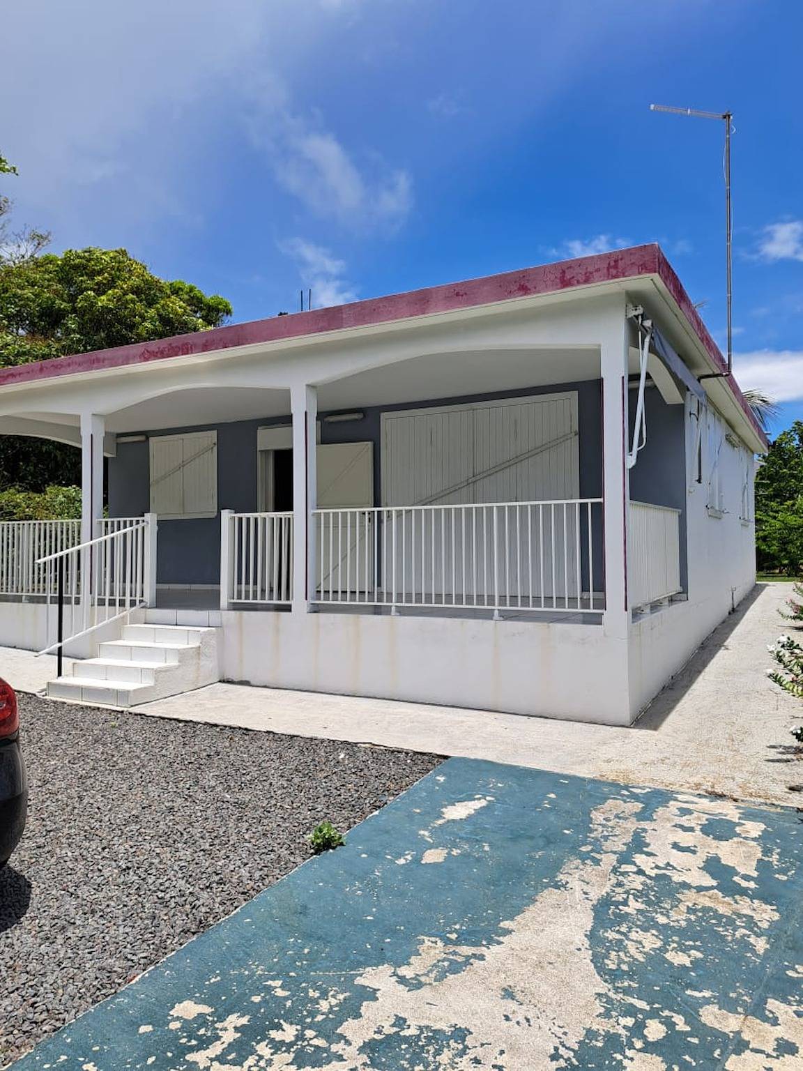 Komfortables Haus in Le Moule mit Gemeinschaftspool in Le Moule, Guadeloupe
