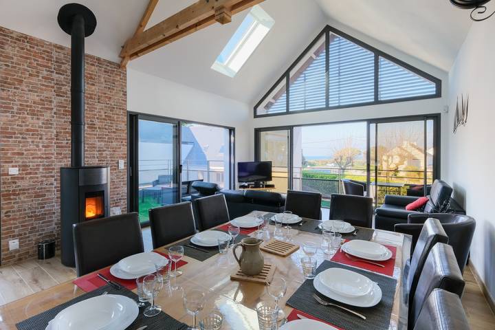 Location de vacances pour 10 personnes, avec terrasse et jardin à Damgan - 3