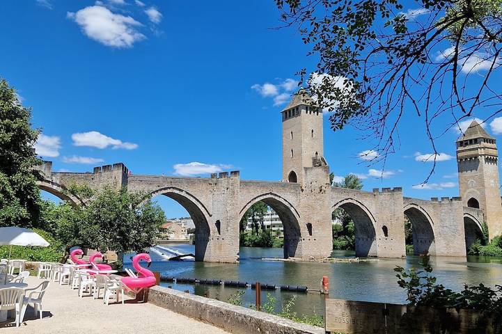 Péniche pour 8 personnes à Luzech