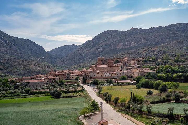 Casa rural para 8 personas, con jardín y vistas en Castellote - 3