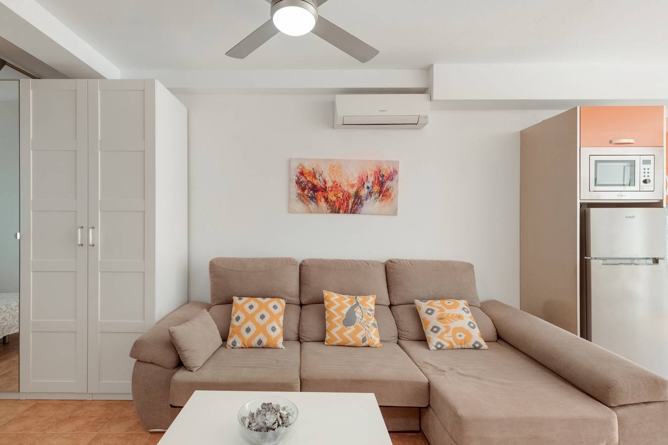 Ganzes Studio, Ferienstudio „Estrella“ mit Bergblick, Wlan und Klimaanlage in Puerto de Mogan, Lomo Quiebre