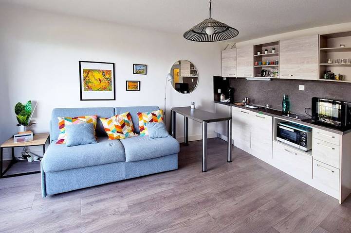 Appartement de vacances pour 2 personnes, avec Balcon et Terrasse
