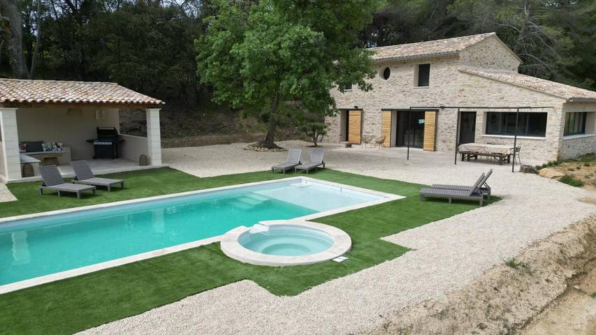 Maison de vacances pour 9 personnes, avec piscine et terrasse