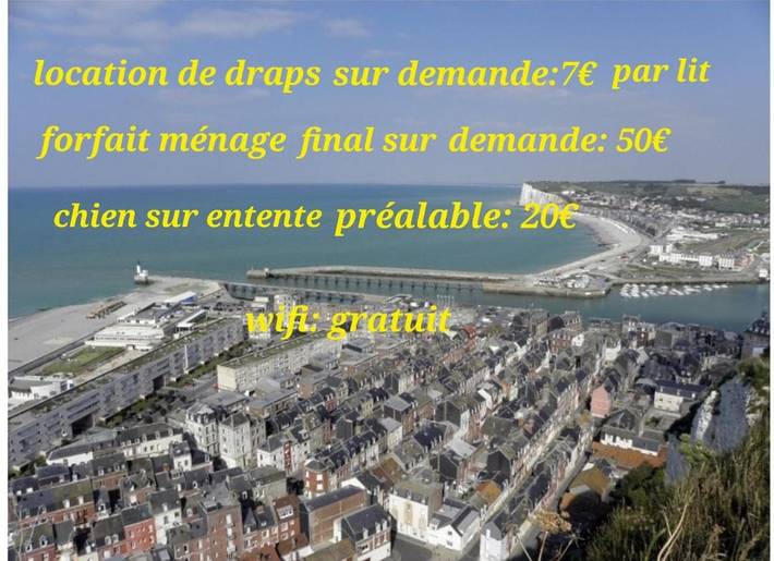 Location de vacances pour 5 personnes, avec vue et balcon, adapté aux familles dans Casino du Tréport - 2