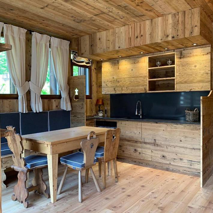 Ferienwohnung für 4 Personen, mit Terrasse und Garten sowie Ausblick in Borca di Cadore