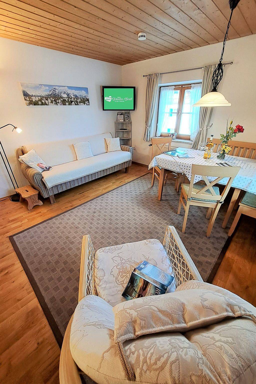 Ganze Wohnung, Appartement in Bad Bayersoien mit Großem Garten in Bad Bayersoien, Bayerische Alpen