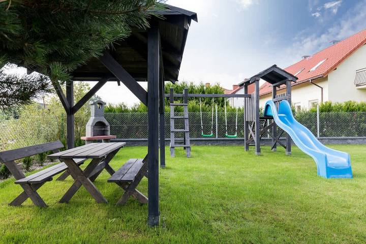 Ferienhaus für 19 Personen mit Garten in Kołczewo, Stettiner Haff