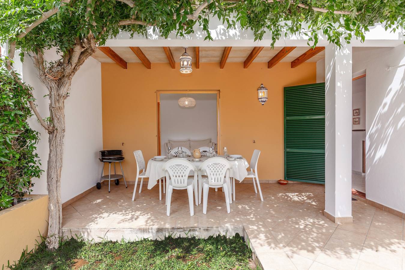 Ferienhaus 'Vivienda Con Piscina En Ciutadella' mit privatem Pool, Wlan und Klimaanlage in Cala Blanes, Ciutadella