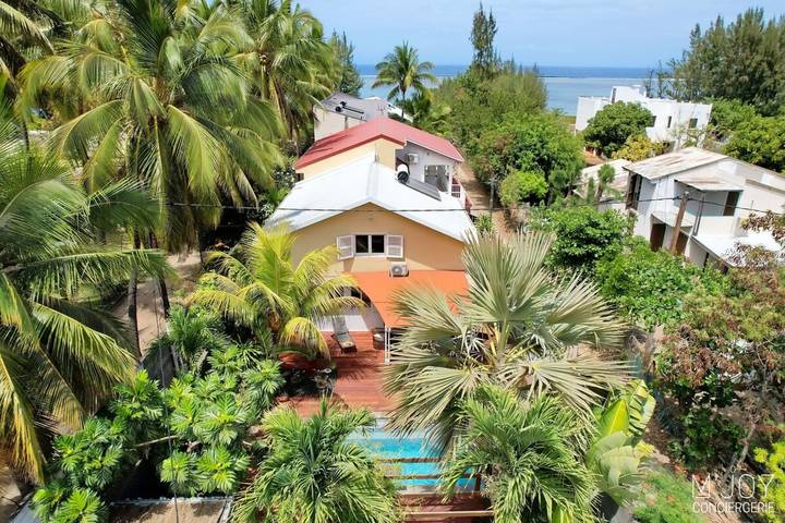 Villa für 8 Personen mit Garten in La Saline les Bains, Saint-Paul