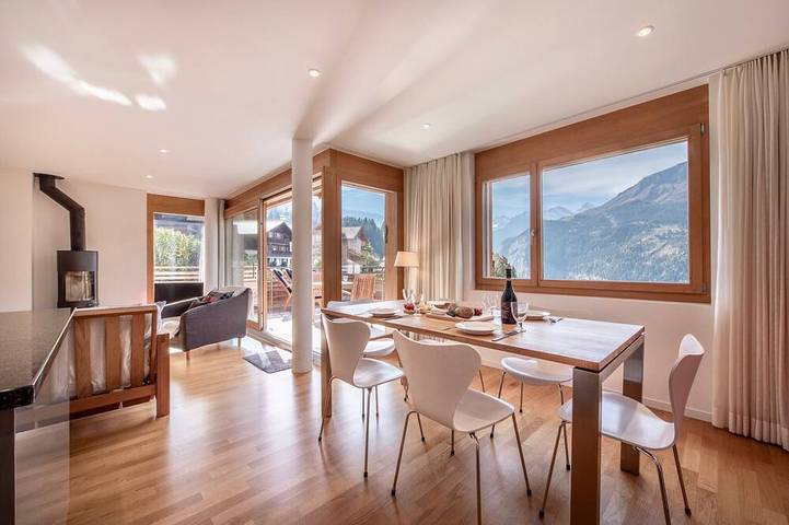 Hütte für 4 Personen, mit Garten in Wengen