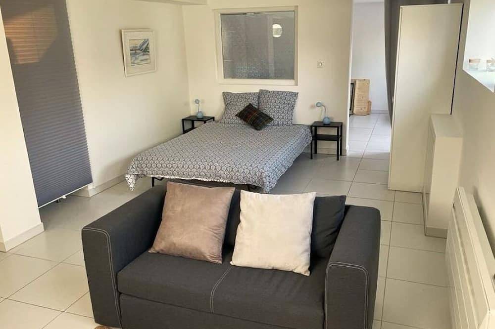 Entire apartment, Cozy studio in the heart of the Three Borders Region (Fr, Ch, De) Ukbb in Village-Neuf, Mulhouse region