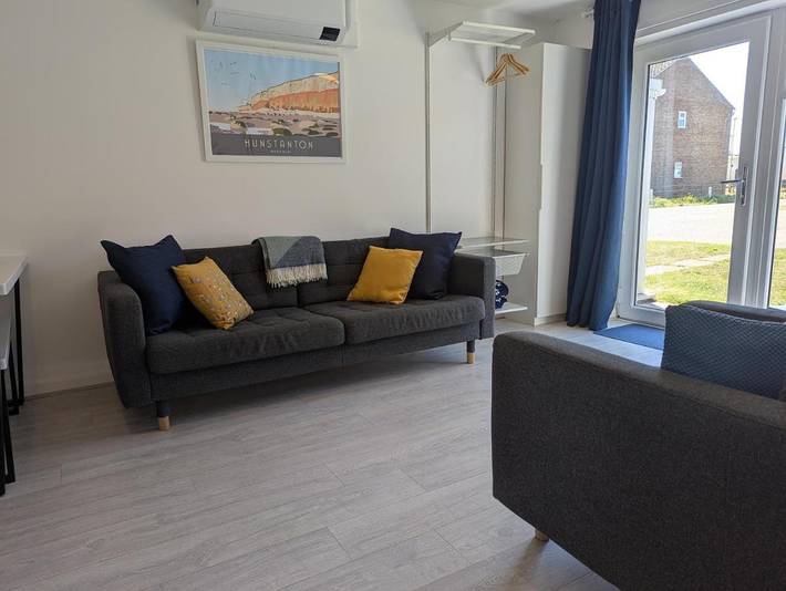 Bungalow para 4 personas, con terraza en Norfolk