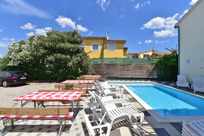 Cały apartament, Apartament wakacyjny dla 8 osób z basen in Fazana (Istria), Fazana