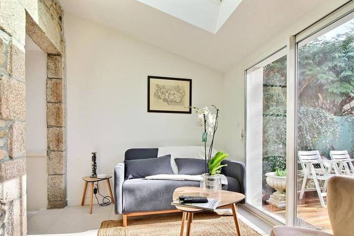 Maison de vacances pour 4 personnes, avec jardin et terrasse à Elven