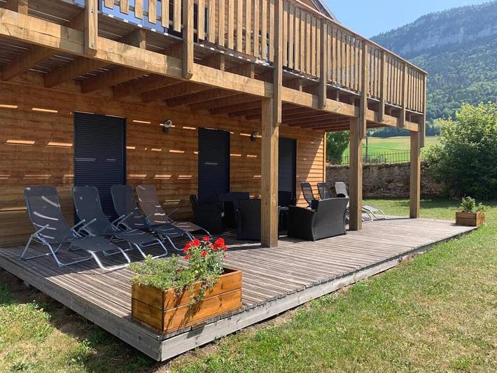 Location de vacances pour 14 personnes, avec Balcon et Terrasse ainsi que Jardin et Vue à Saint-Julien-en-Vercors - 3