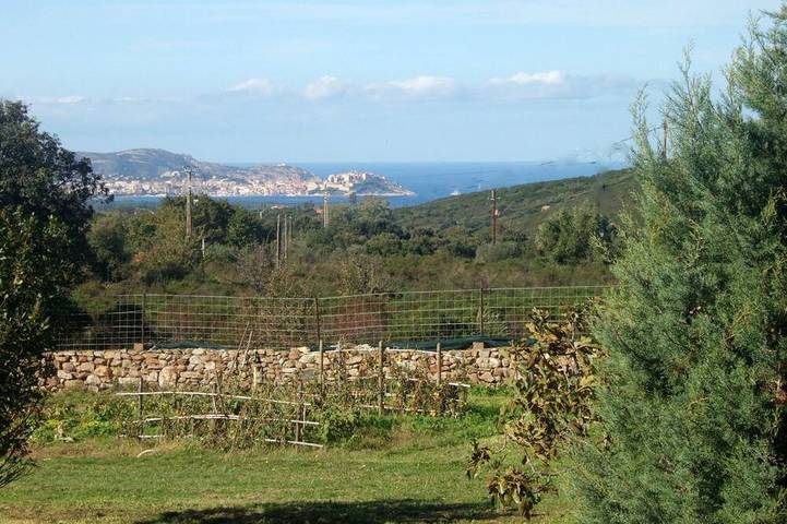 Maison de vacances pour 6 personnes, avec Balcon ainsi que Terrasse et Jardin à Calenzana