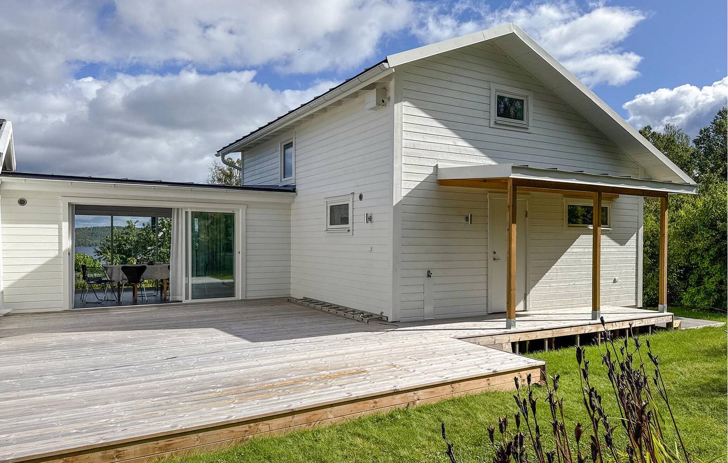 Ferienhaus für 7 Personen mit Seeblick in Sommen