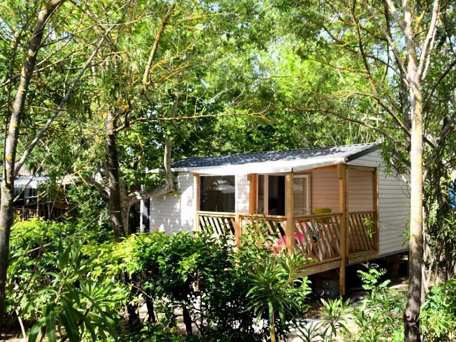 Camping Les Pêcheurs - Mobile home 4 persons - 3 Rooms 4 People Air-conditioned in Fayence, Draguignan region