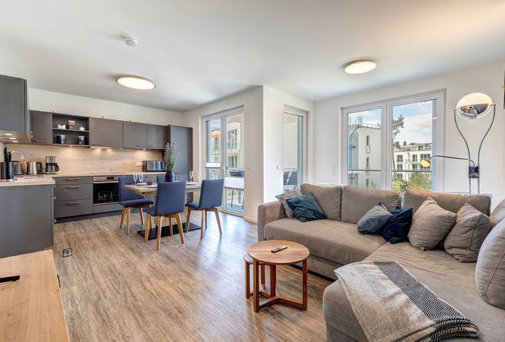 Ferienwohnung für 6 Personen, mit Balkon und Sauna im Stettiner Haff - 3