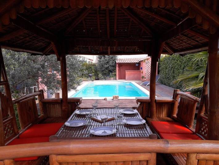 Location de vacances pour 6 personnes, avec jardin et piscine, animaux acceptés à Canet (Hérault) - 4