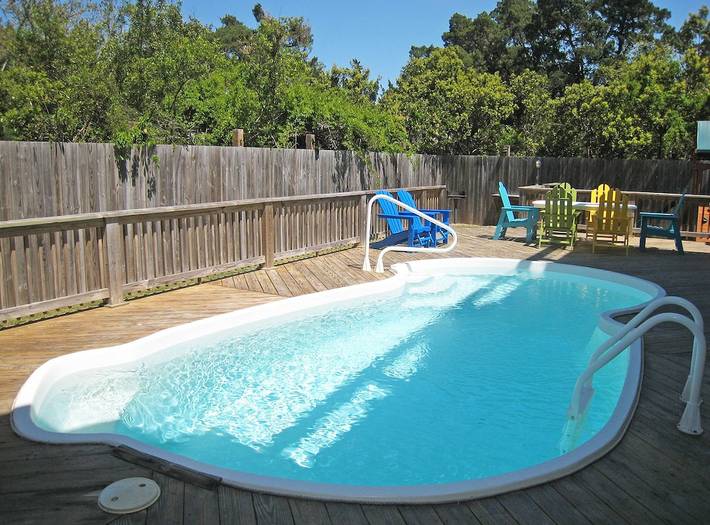 Vacation rental for 10 people, with terrace and hot tub in Ocracoke