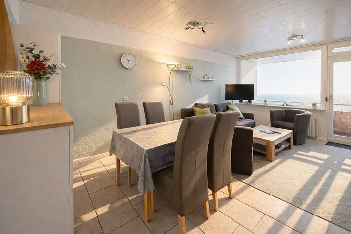 Ferienwohnung für 3 Personen, mit Balkon auf Borkum