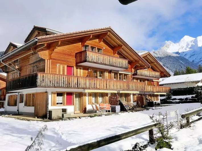 Ferienwohnung für 4 Personen, mit Garten in Kandersteg