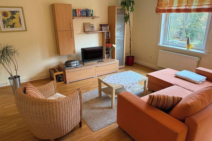 Ferienwohnung für 6 Personen, mit Garten