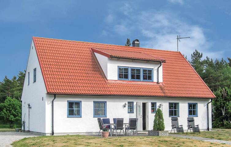 Hus för 10 Personer, med Terass och Trädgård på Gotland