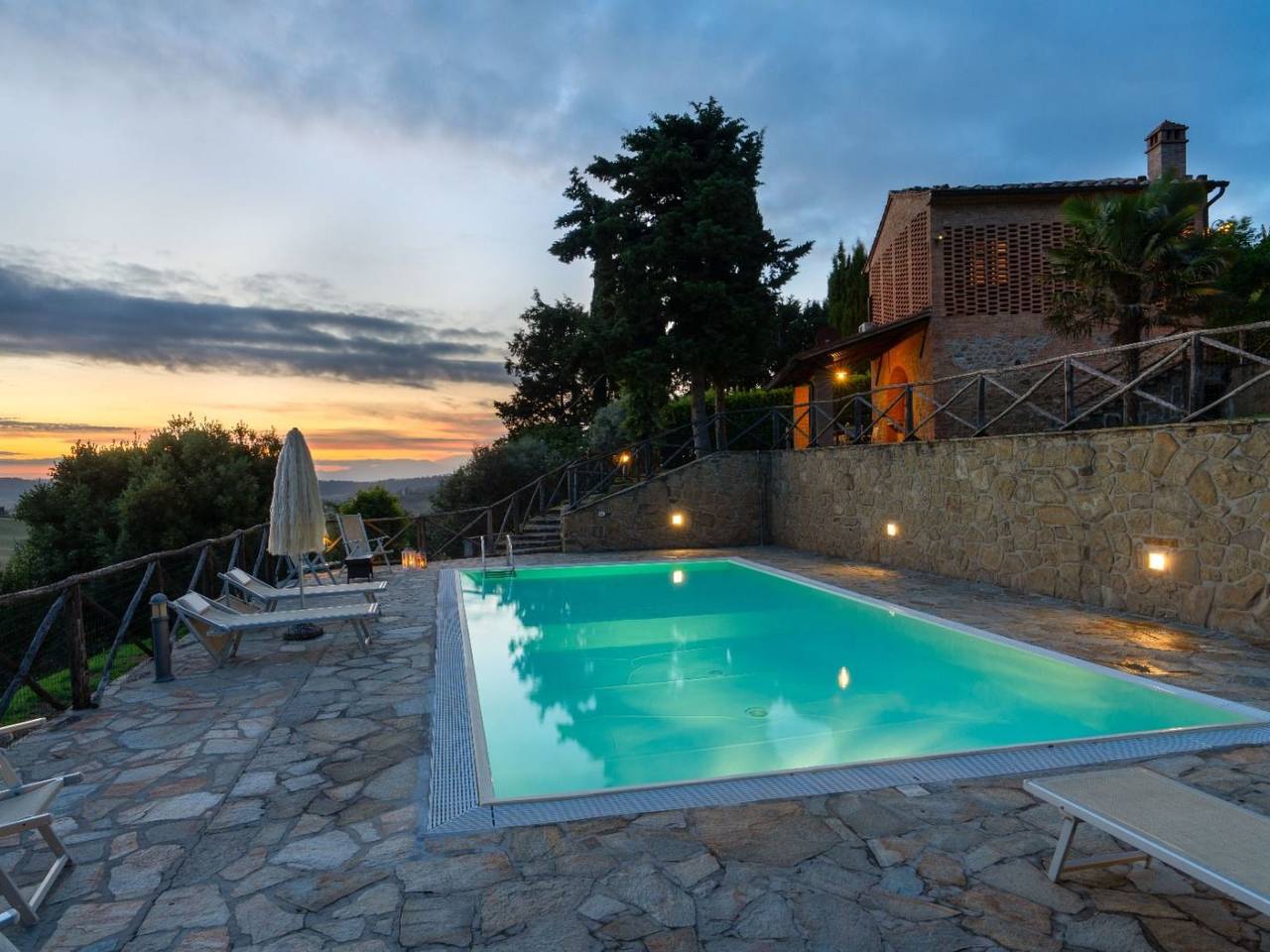 Villa Frantusina in Volterra, Pisa Provinz