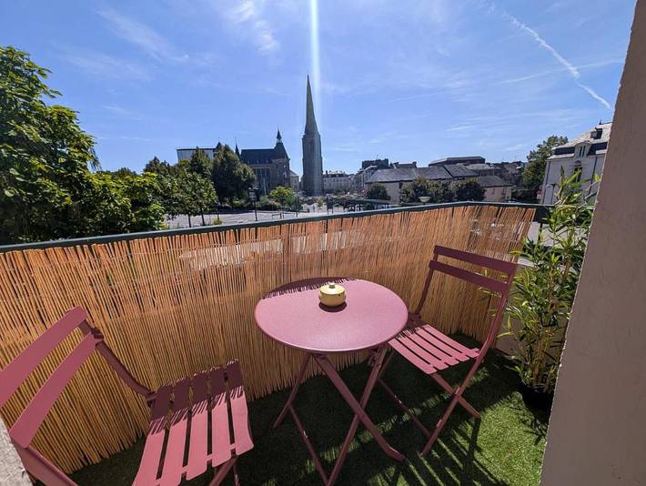 Gîte pour 4 personnes, avec vue et balcon à Redon - 2