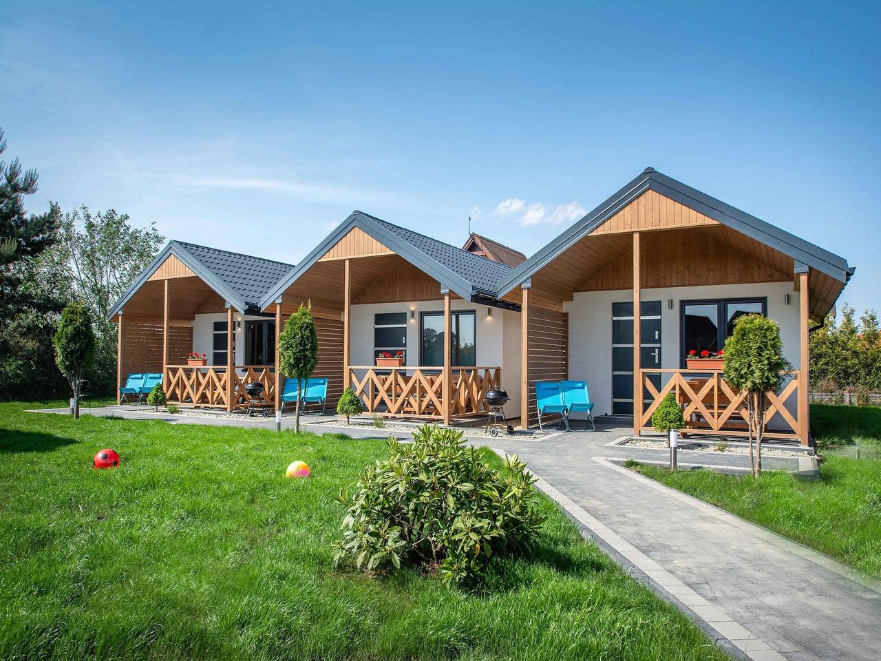 Ferienhaus in Ustka nahe Ostsee in Przewłoka, Polnische Ostsee