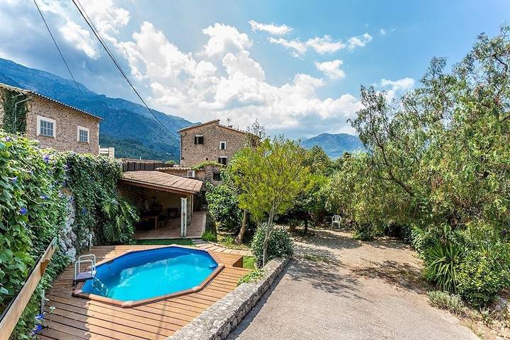 Luxus-Finca für 6 Personen, mit Terrasse und Garten in Sóller