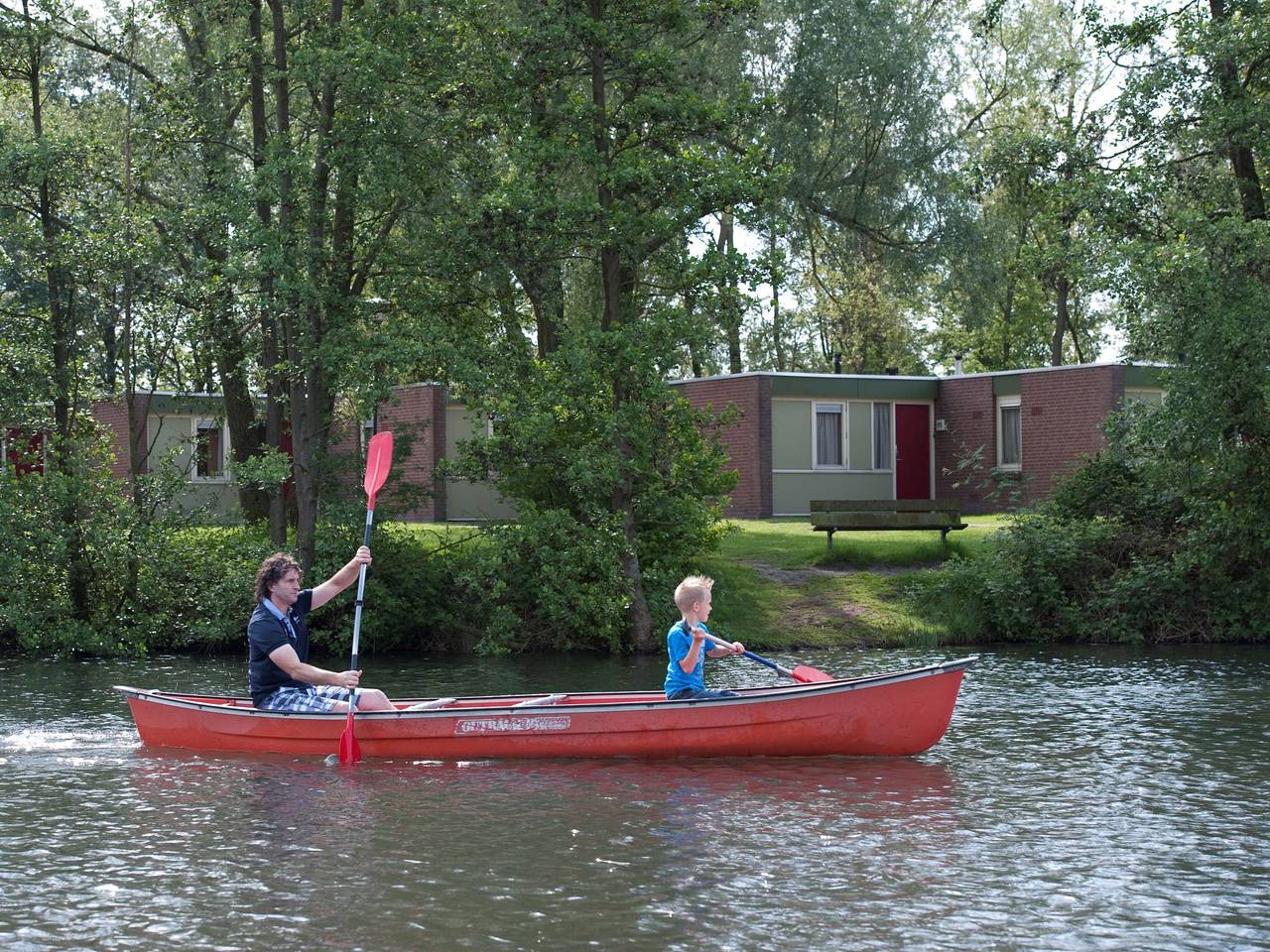 Bungalow im grünen Paradies der Niederlande in Nationalpark De Maasduinen