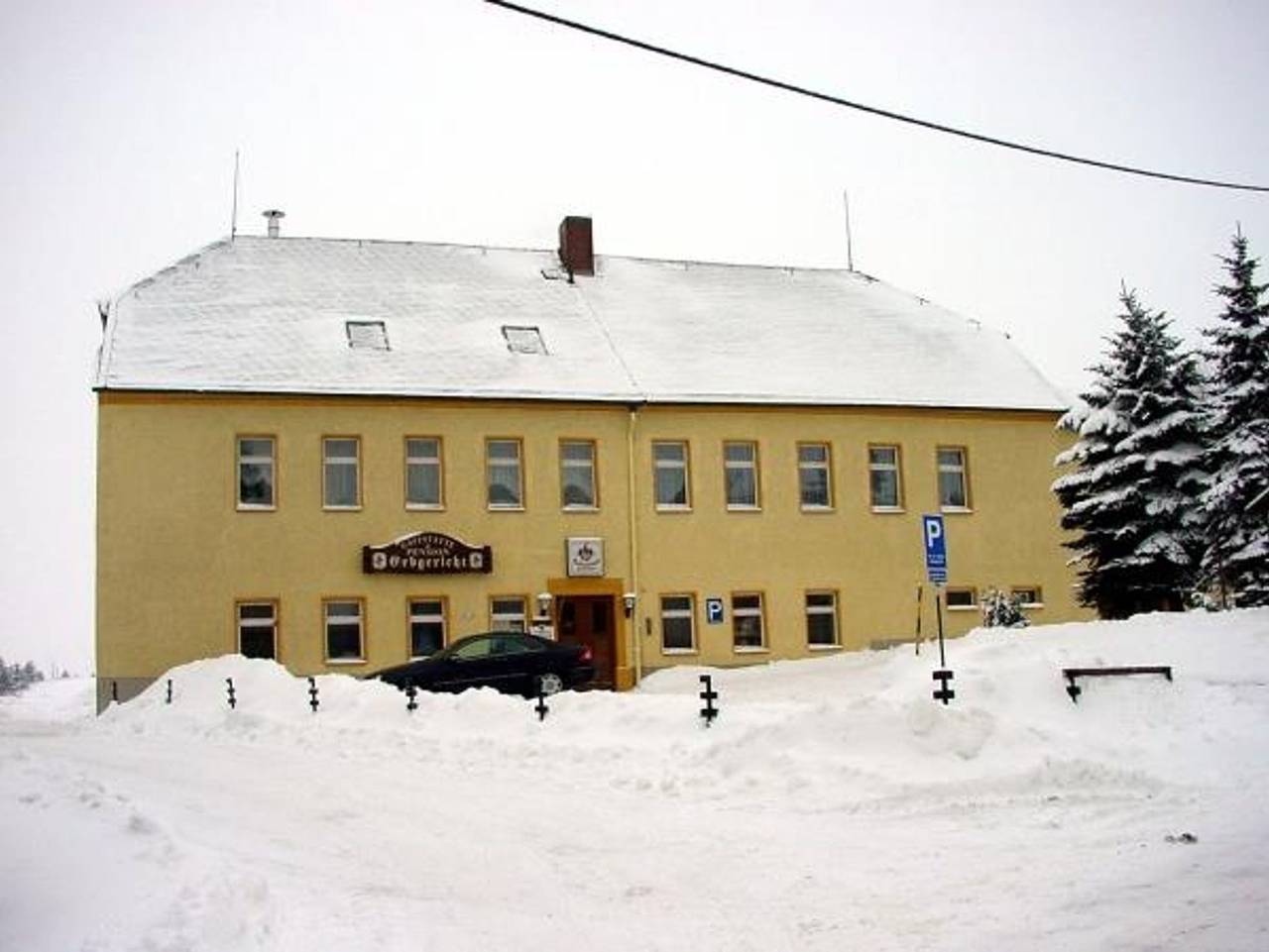 Pension & Gasthof Erbgericht - Doppelzimmer, Dusche, Wc in Marienberg, Erzgebirge