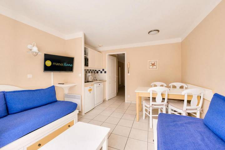 Appartement de vacances pour 4 personnes, avec balcon et piscine