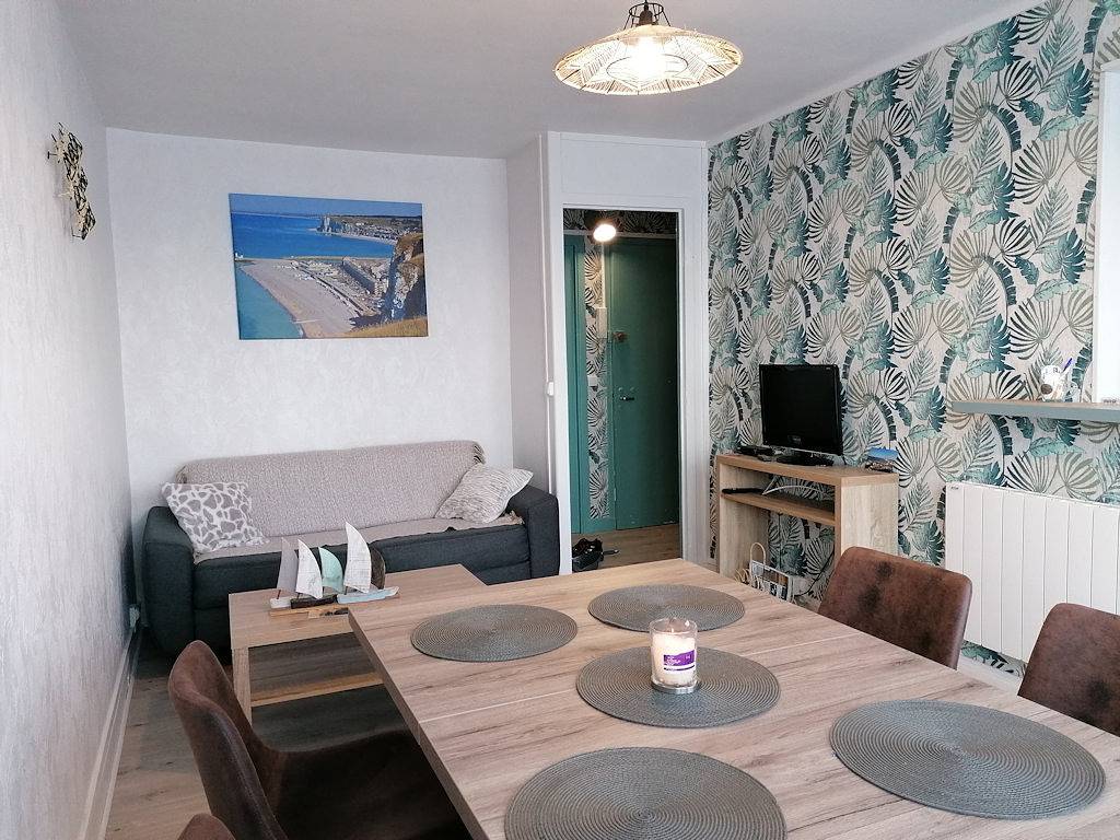 Appartement entier, Appartement rez-de-chaussée face à la mer et funiculaire in Le Tréport, Région de Dieppe