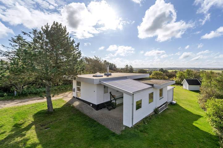 Ferieudlejning for 6 personer, med Terrasse i Toftum Bjerge