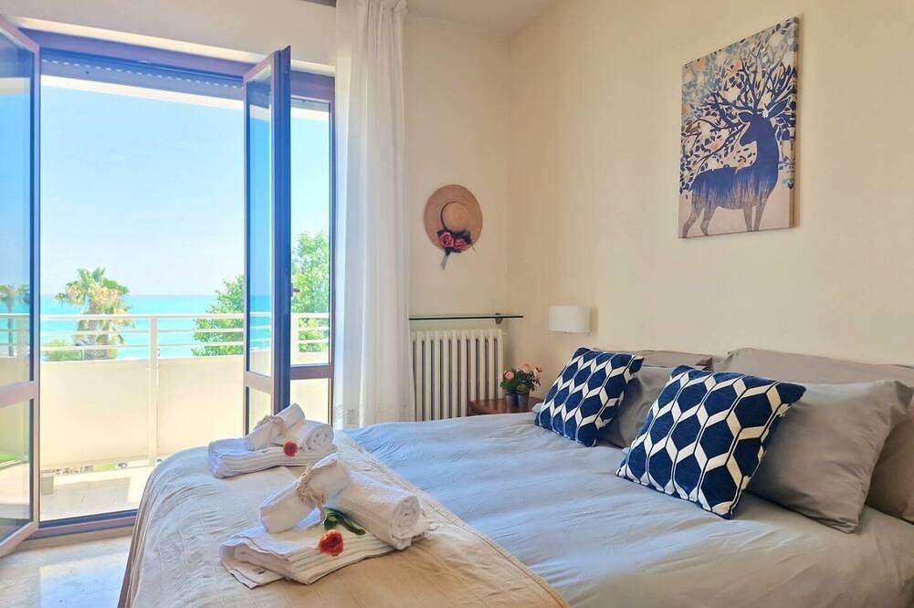Apartamento entero, [Sea View] Raffinata Dimora Wi-Fi Clima in Porto Sant'Elpidio, Provincia de Fermo