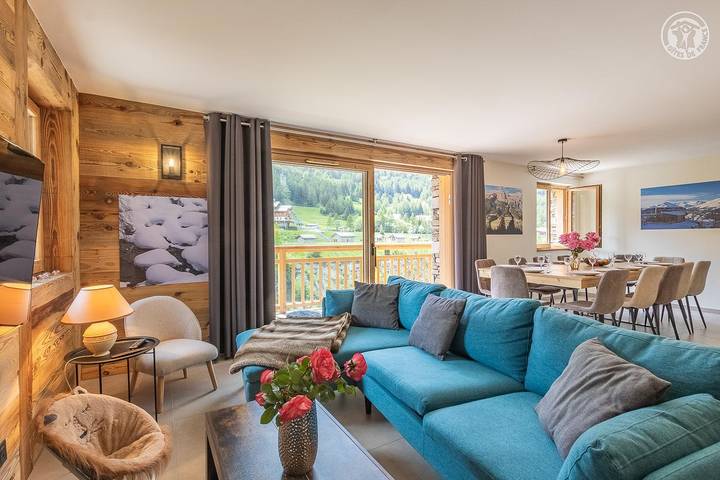 Gîte pour 12 personnes, avec sauna ainsi que jacuzzi et terrasse à Lanslebourg-Mont-Cenis - 2