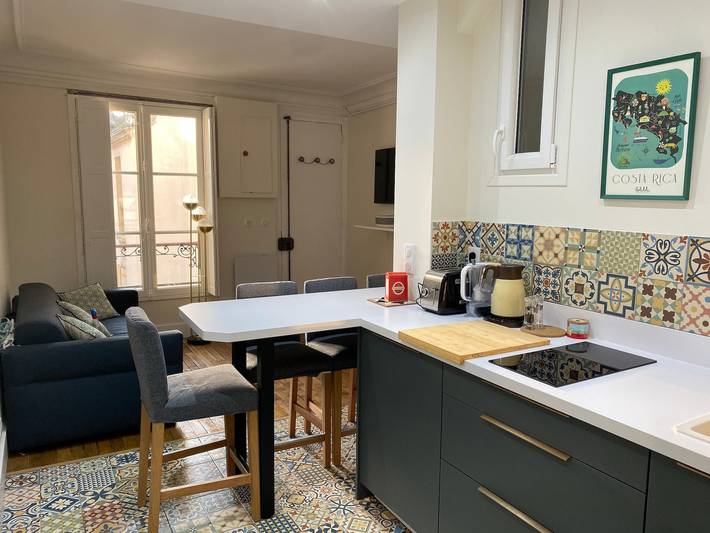 Appartement de vacances pour 4 personnes, avec Jardin
