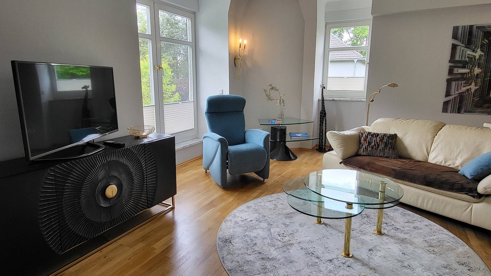 Ganze Wohnung, Apartment 'Anna' mit Balkon und Wlan in Hohen Neuendorf, Ruppiner Seenland