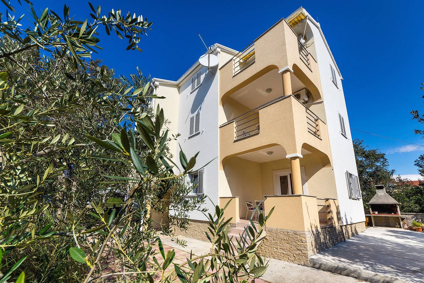 Ganze Wohnung, 1-Zimmer-Ferienwohnung am Strand Vrsi - Mulo (Zadar) A-5951-a in Mulo, Vrsi