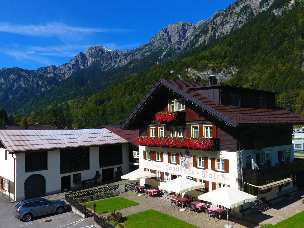 Walch's Landhaus - Doppelzimmer Sonnenkopf in Innerbraz, Verwall