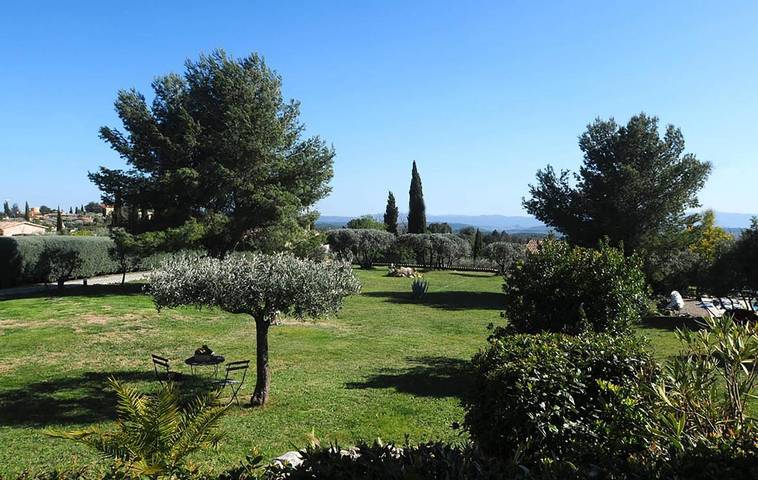 Maison d’hôte pour 2 personnes, avec piscine et vue ainsi que sauna et jardin, animaux acceptés à Flayosc - 3