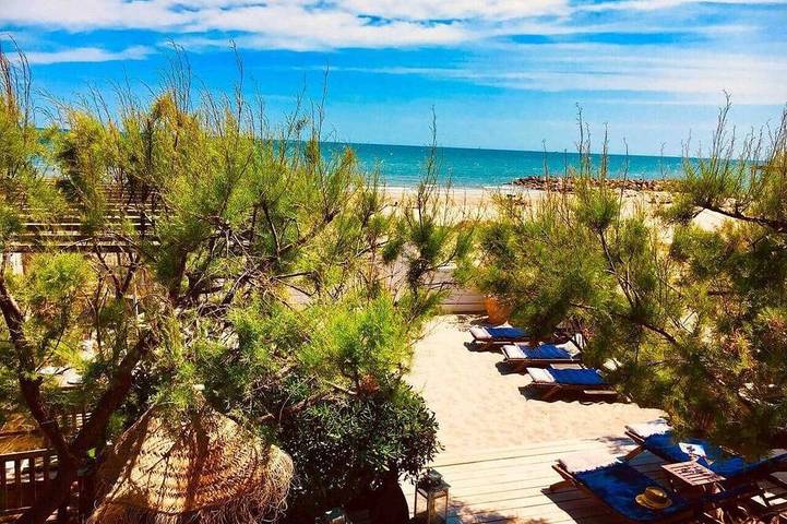Location de vacances pour 7 personnes, avec balcon dans Plage Port Est Frontignan